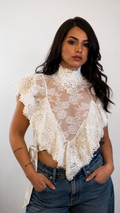 Top in pizzo
