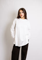 Maglia in cotone manica lunga