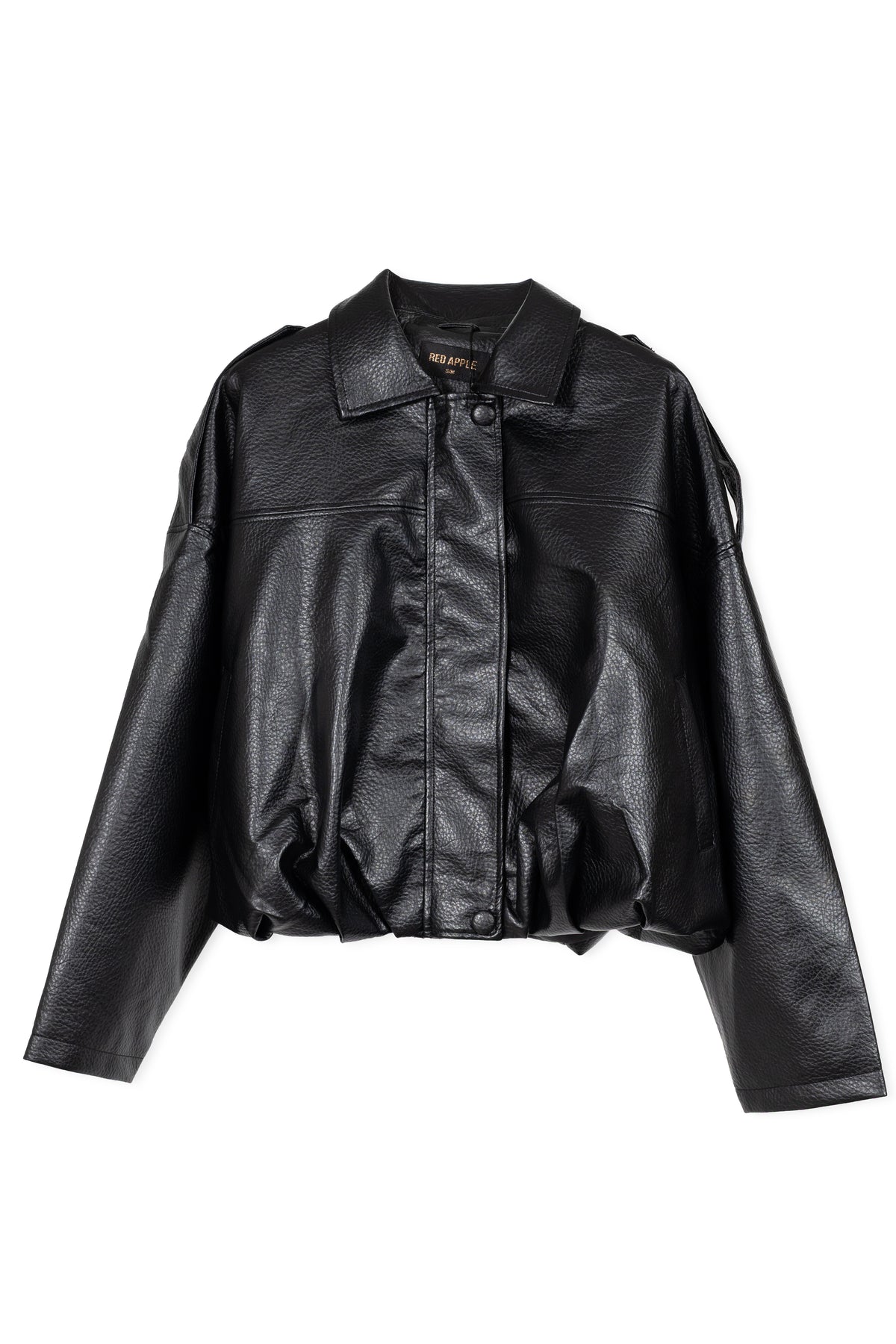 Bomber in ecopelle