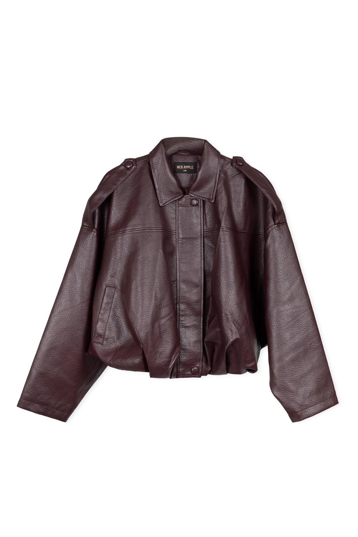 Bomber in ecopelle