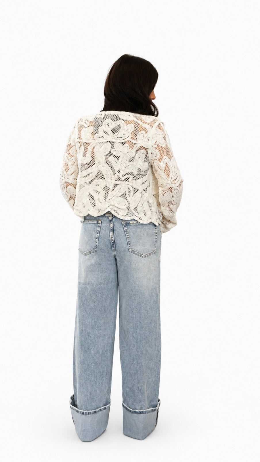 Cardigan lavorato