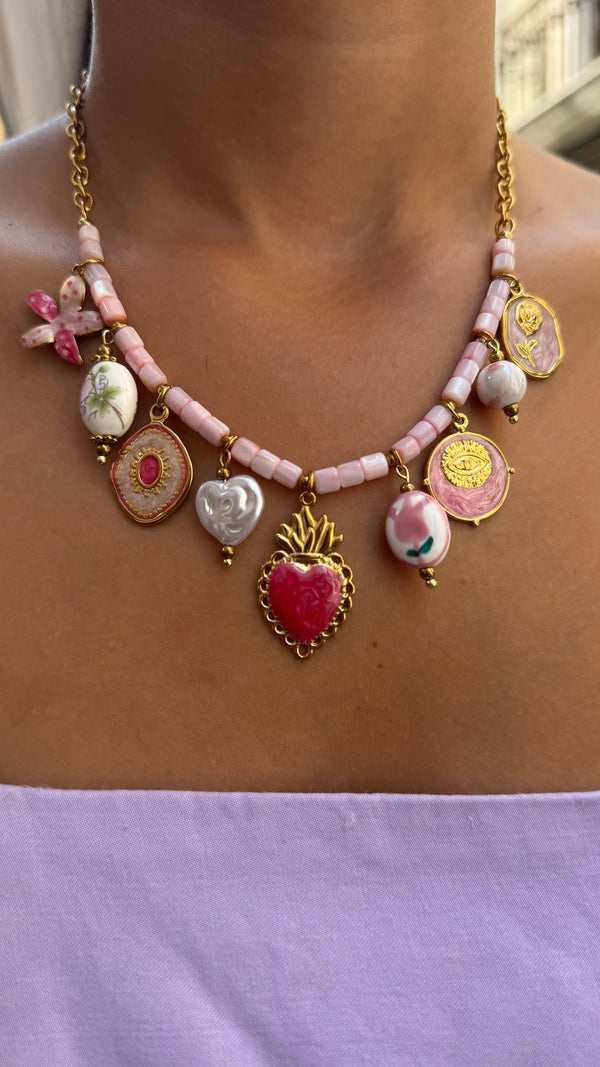 Collana cuore sacro