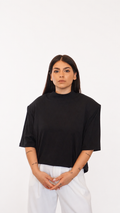 T-shirt con spalline