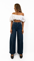 Denim Wide ballon