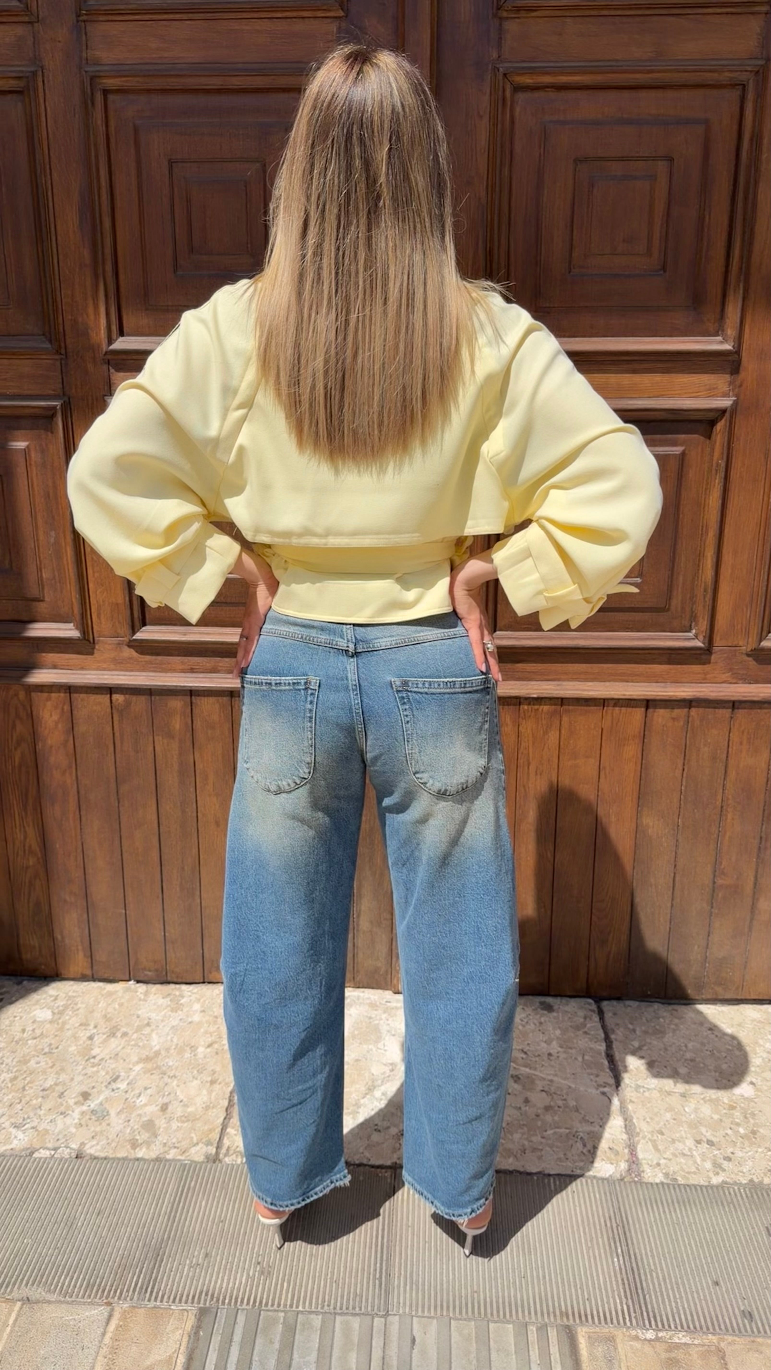 Denim Baggy Barrel